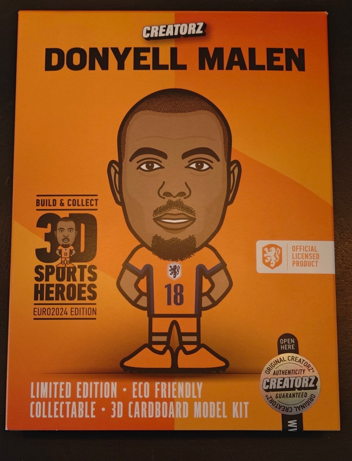 Oranje 3D Sports Heroes Cody Gakpo & Donyell Malen (sealed), Ophalen of Verzenden, Nieuw, Buitenlandse clubs, Beeldje of Poppetje