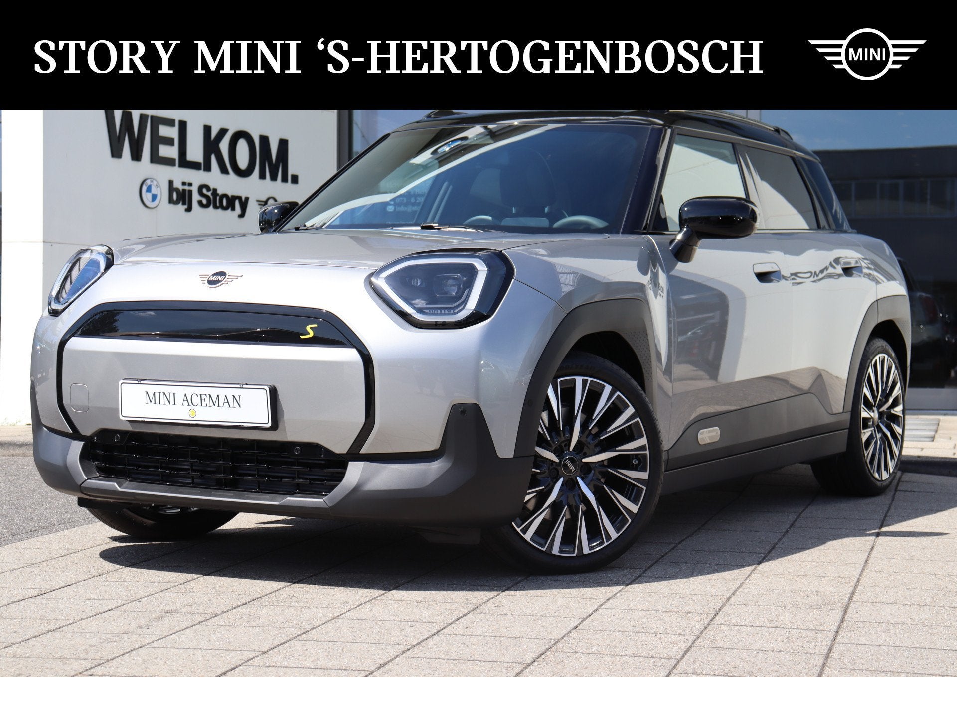 MINI Aceman SE / Classic / Pakket M / 19" Eternal Spoke 2-to, Auto's, Mini, Stof, Zwart, Aceman, Nieuw