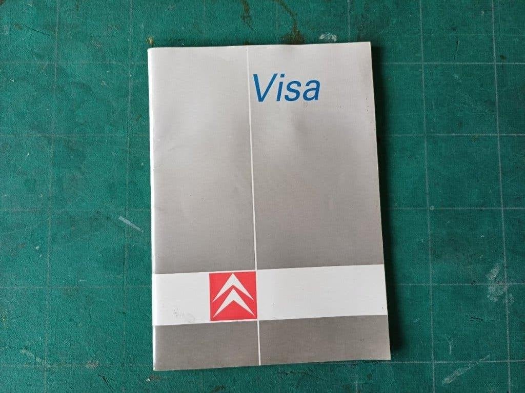 Instructieboekje CITROËN VISA, Ophalen of Verzenden