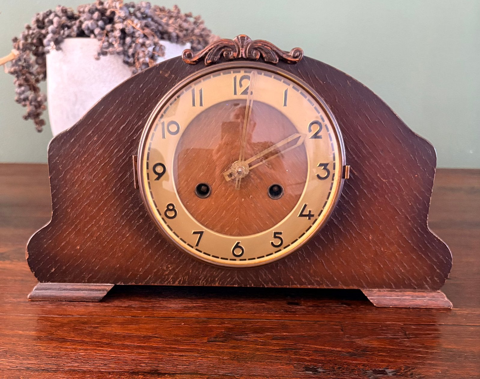 Pendule klok, Ophalen
