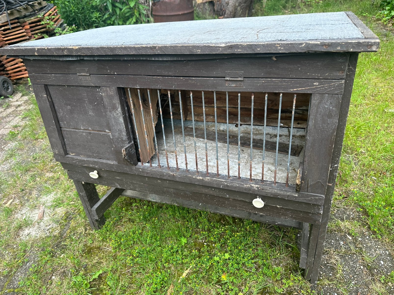 konijnenhok, Dieren en Toebehoren, Ophalen, Gebruikt, 90 cm of meer, Konijn
