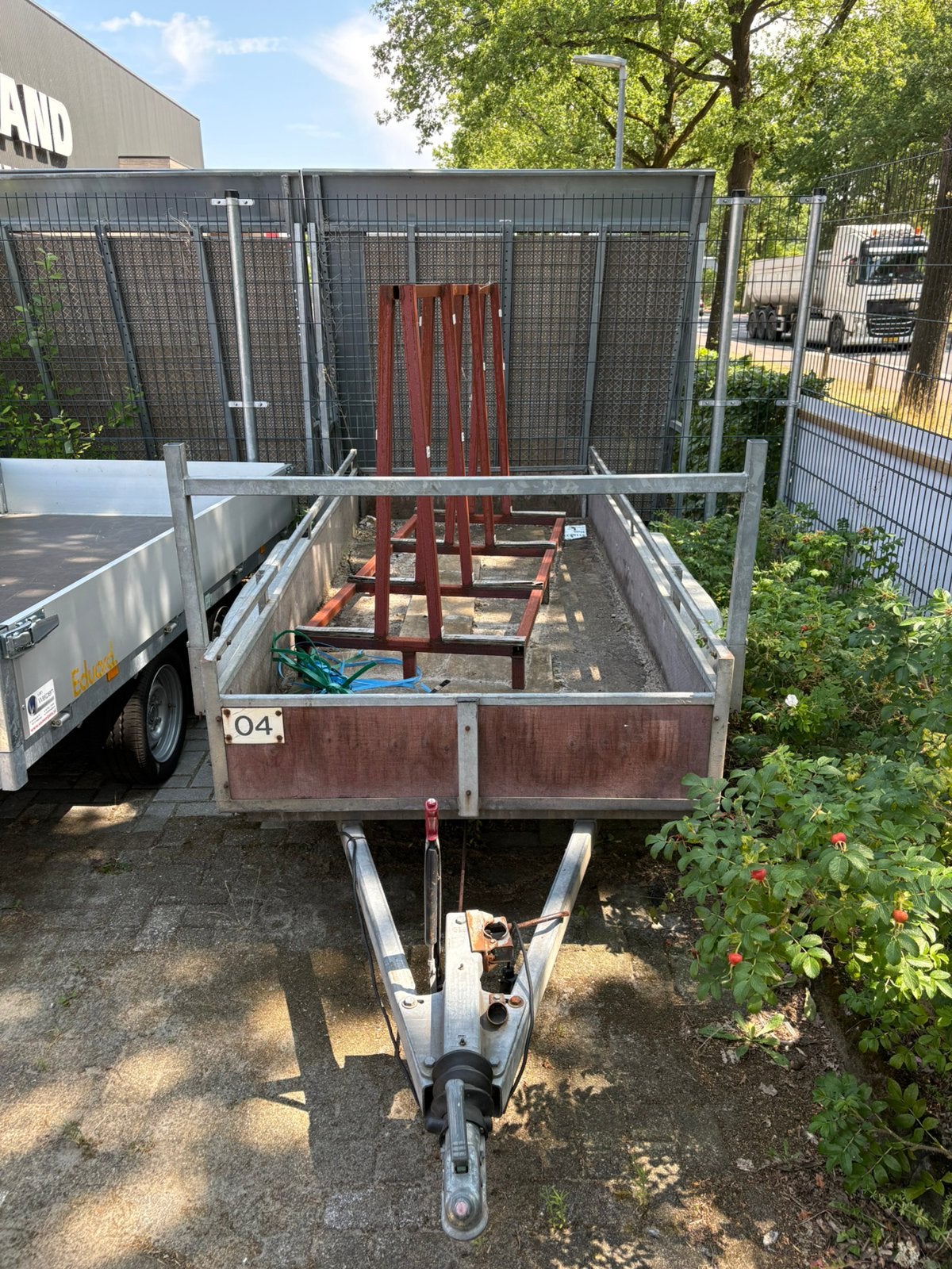 Anssems 2000 kg aanhangwagen geremd, Ophalen of Verzenden, Zo goed als nieuw