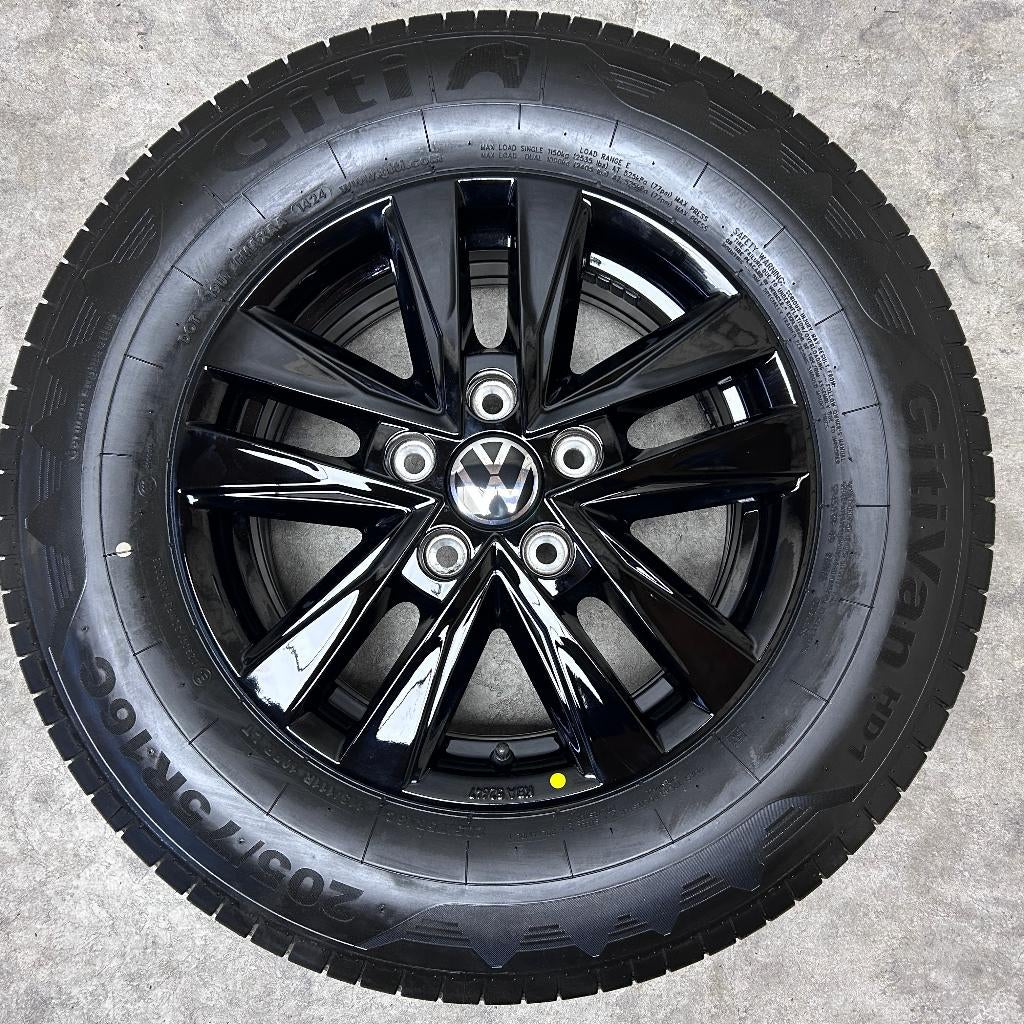 NIEUWE 16 inch originele velgen + zomerbanden VW Crafter, 16 inch, Banden en Velgen, Nieuw, Personenwagen