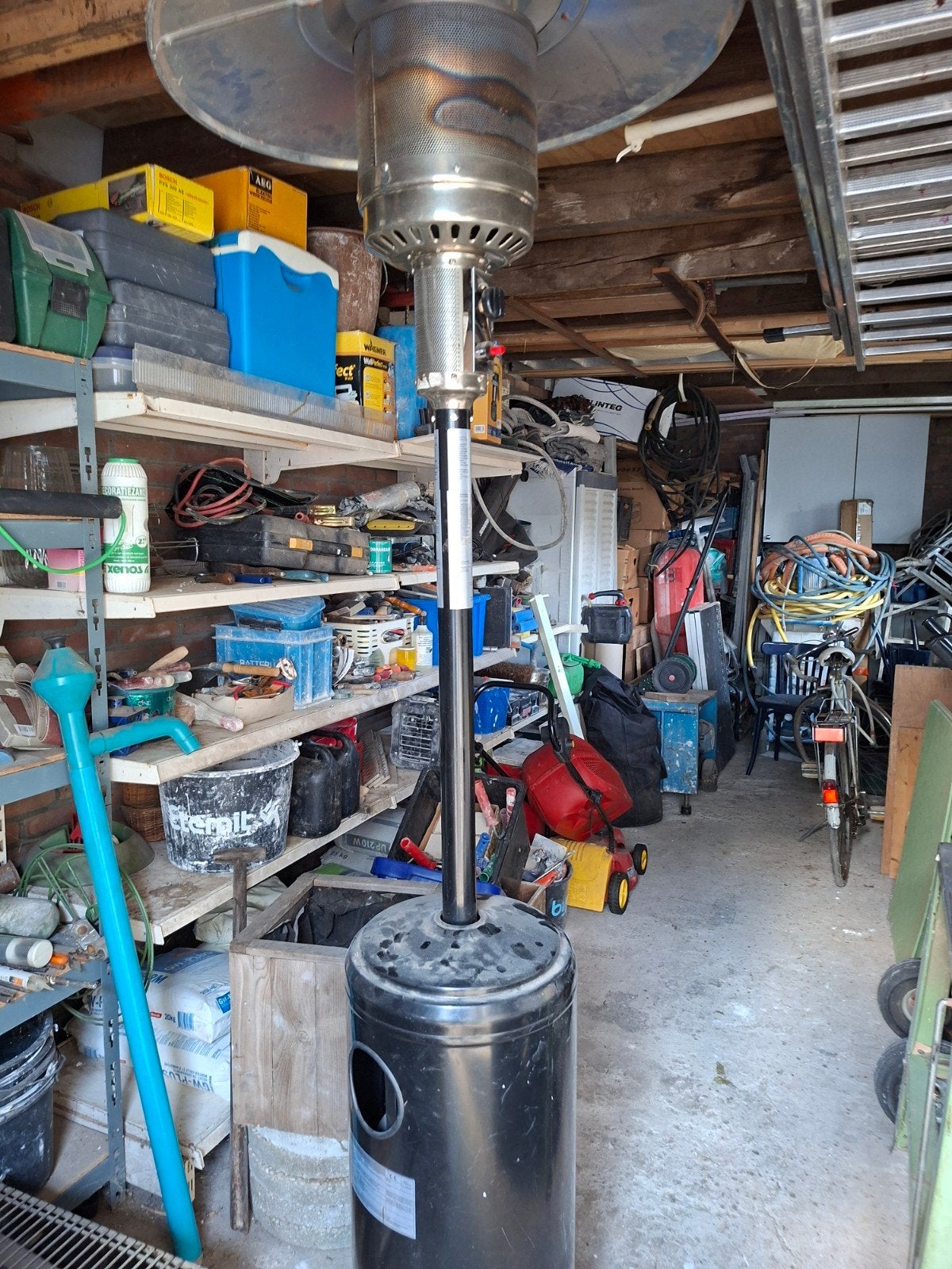Terrasverwarmer op gas - Gebruikt, Tuin en Terras, Ophalen, Gebruikt, Gas, Vloer