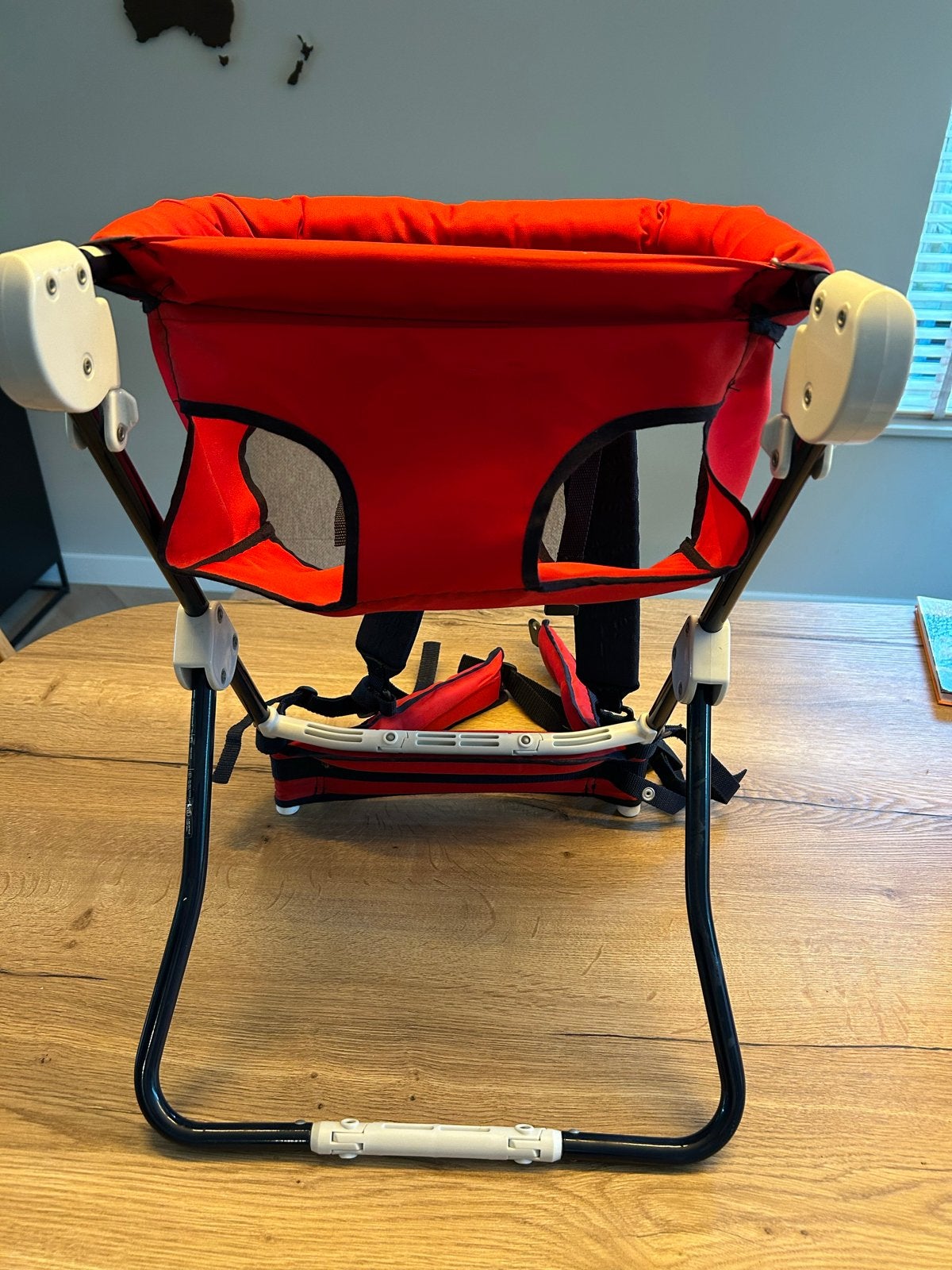 VAUDE Kinderdrager Rugdrager - Rood - Opvouwbaar, Kinderen en Baby's, Overige merken, Gebruikt, Overige typen, Ophalen of Verzenden