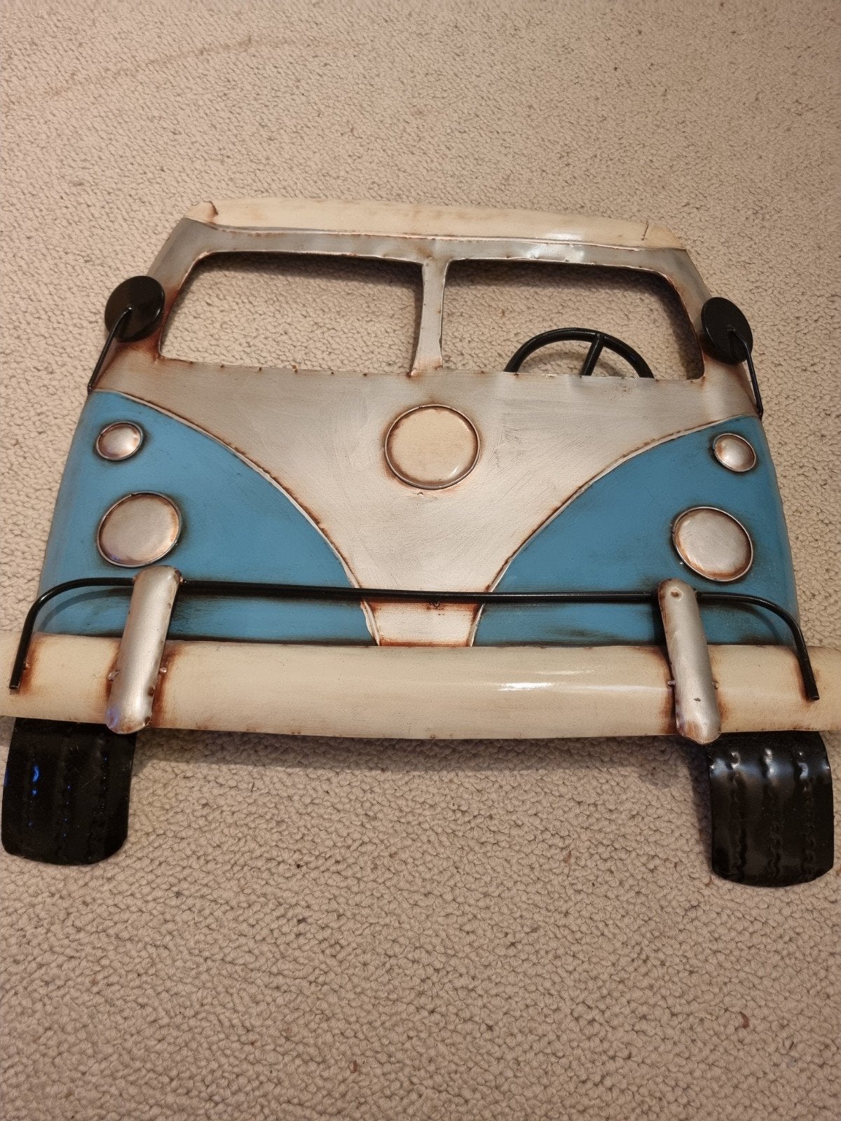 metalen volkswagen busje voor aan de muur, Ophalen, Huis en Inrichting