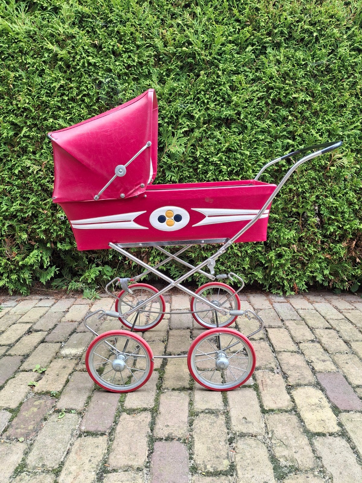 vintage poppenwagen, Ophalen, Gebruikt, Babypop