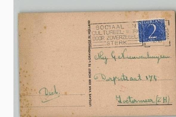 Utrecht 4 kaarten  meest gelopen, Verzamelen, Ophalen of Verzenden, 1940 tot 1960, Gelopen, Utrecht