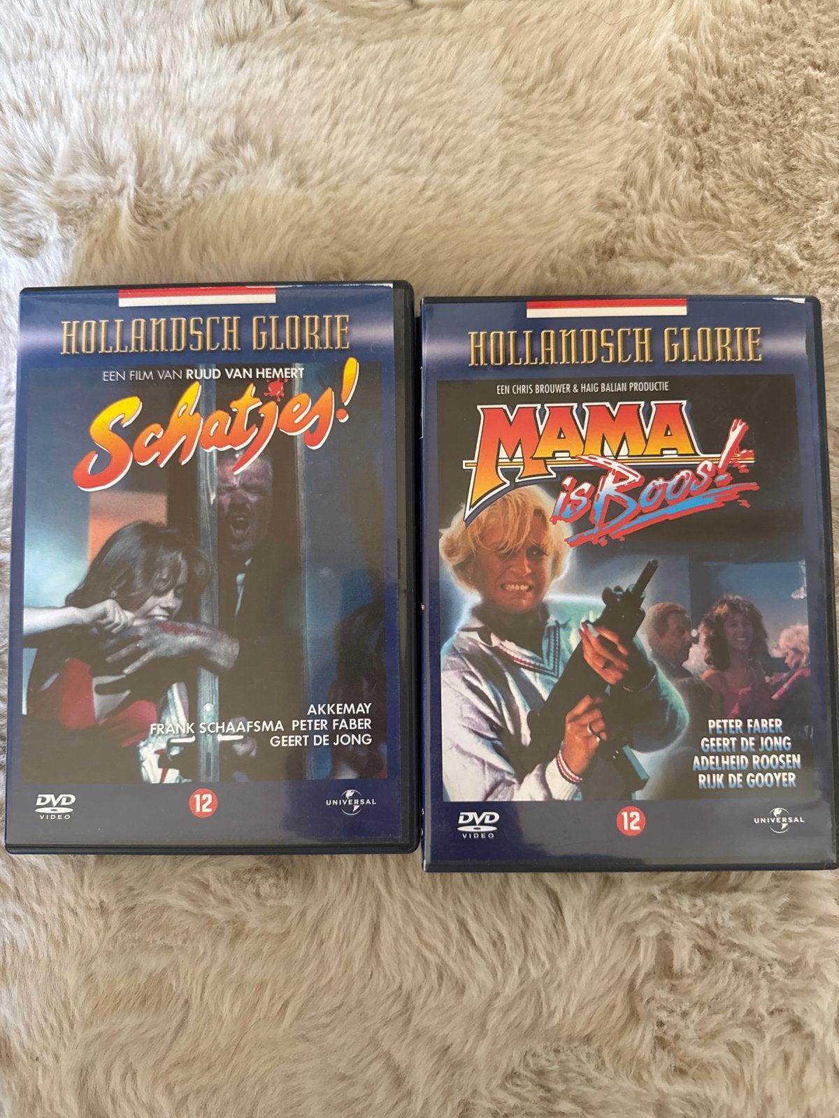 Hollandse Glorie: Schatjes! & Mama is Boos! (DVD), Cd's en Dvd's, Zo goed als nieuw, Vanaf 12 jaar, Inclusief doosje, Ophalen of Verzenden