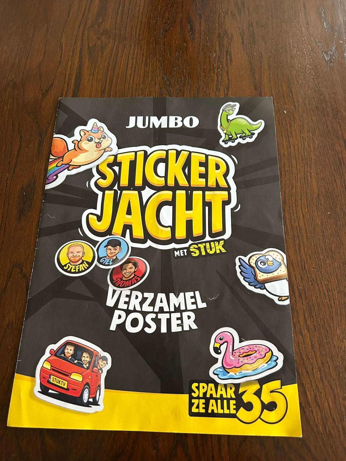 Complete verzamelposter jumbo aktie, Jumbo, Ophalen of Verzenden