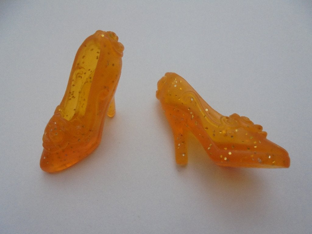 barbie pumps oranje nieuw, Kinderen en Baby's, Ophalen of Verzenden, Zo goed als nieuw, Barbie