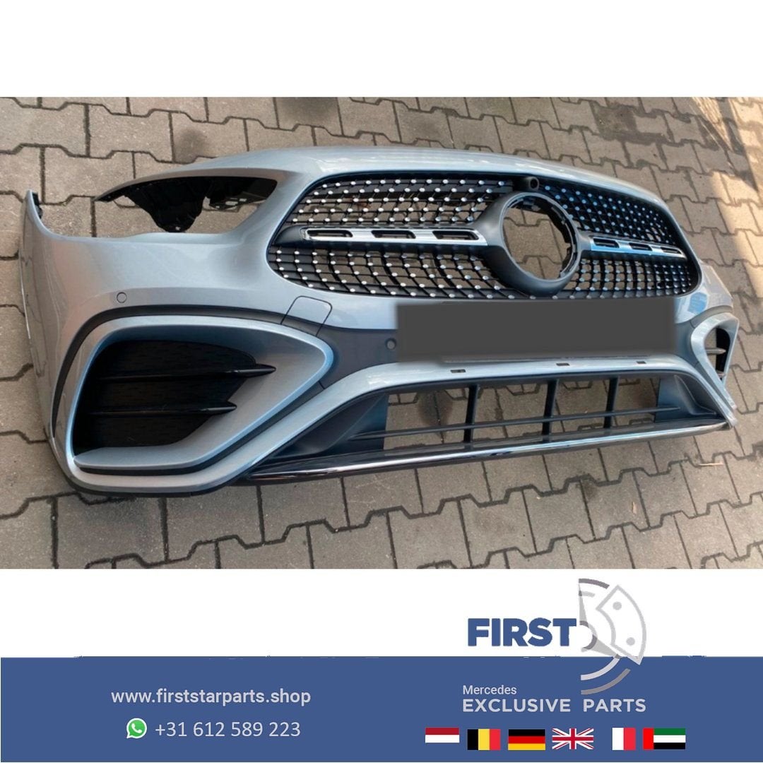 A2478804508 H247 FACELIFT GLA AMG VOORBUMPER COMPLEET +  GRI, Gebruikt, -, Voor, Ophalen of Verzenden