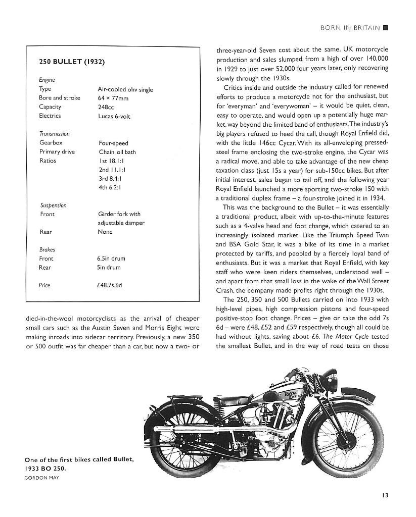 Royal Enfield Bullet - The Complete Story, Boeken, Verzenden, Nieuw, Peter Henshaw, Merk of Model
