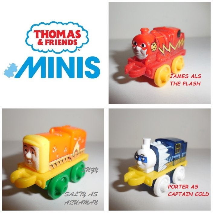 Thomas de Trein Minis DC Super Friends Flash Series, Ophalen of Verzenden, Zo goed als nieuw