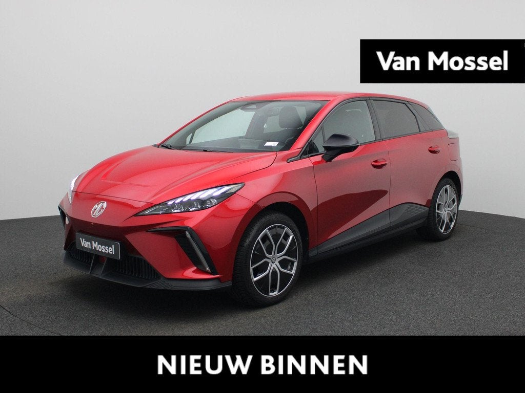 MG MG4 64 kWh Luxury, Auto's, MG, Bedrijf, Te koop, MG4, 360° camera, Airbags, Airconditioning, Alarm, Automatische klimaatregeling