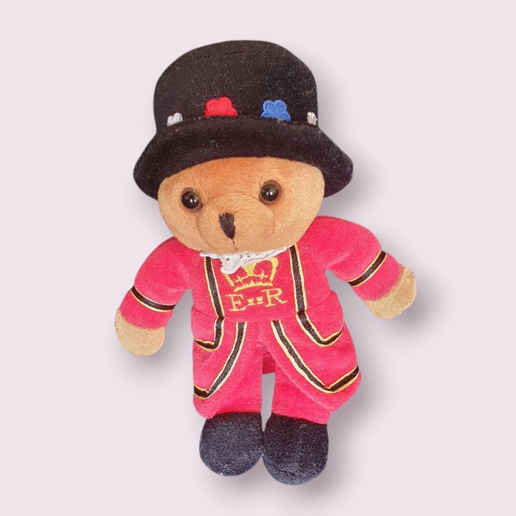 Keel Toys Beefeater London Guard knuffel beertje 22 cm 0106, Verzamelen, Overige merken, -, Keel Toys, Ophalen of Verzenden