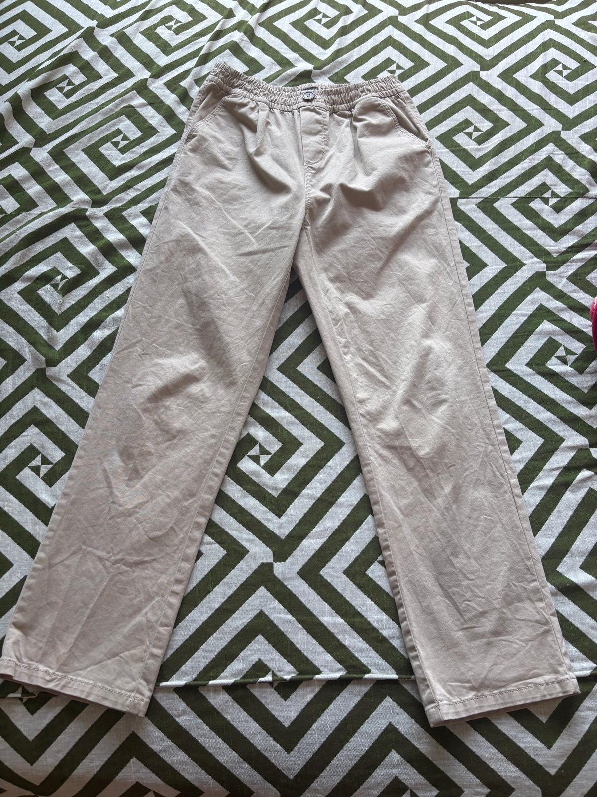 C&A Premium Beige Broek - Maat M, Maat 38/40 (M), Beige, Ophalen of Verzenden, Zo goed als nieuw