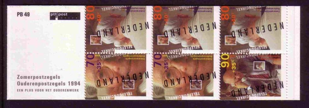 Nederland 1994 PB49 Zomer, Ouderen, Postfris, Postzegels en Munten, Postzegels | Nederland, Ophalen of Verzenden, Na 1940, Postfris