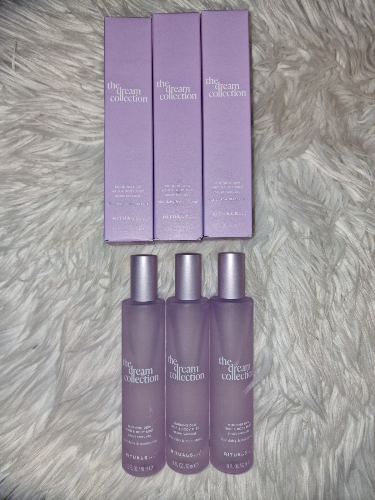 3x Rituals The Dream collection body mist 50 ml geur spray, Ophalen of Verzenden, Nieuw