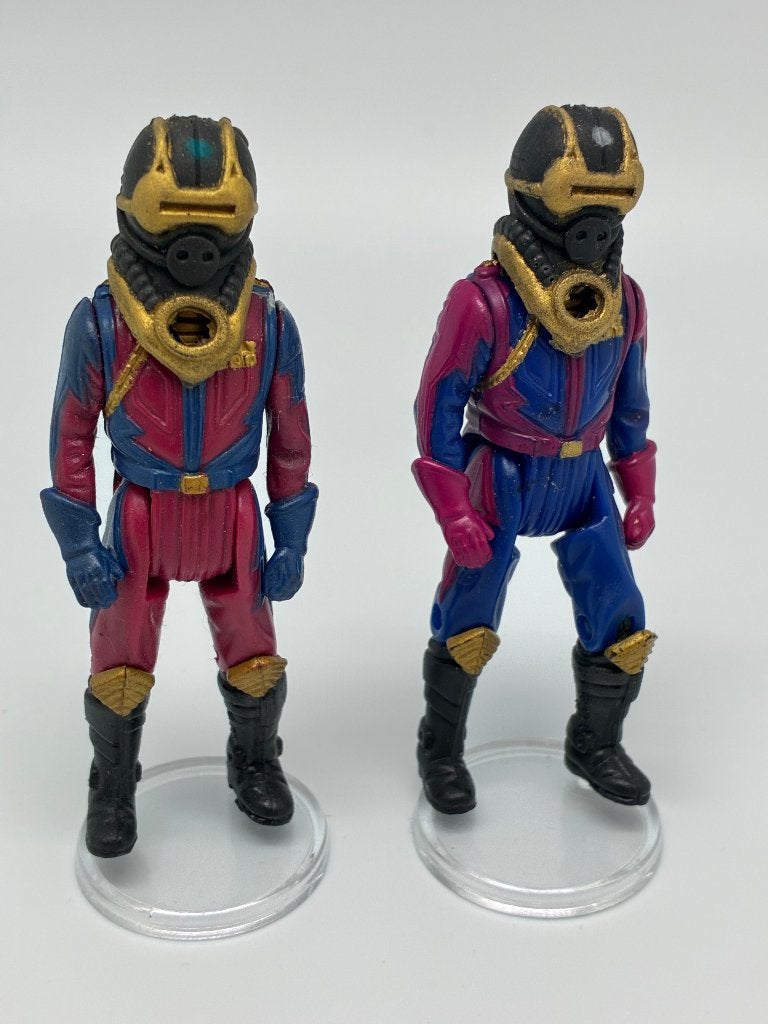 M.A.S.K. Miles en Maximus Mayhem (repro helmen), Ophalen of Verzenden, Zo goed als nieuw