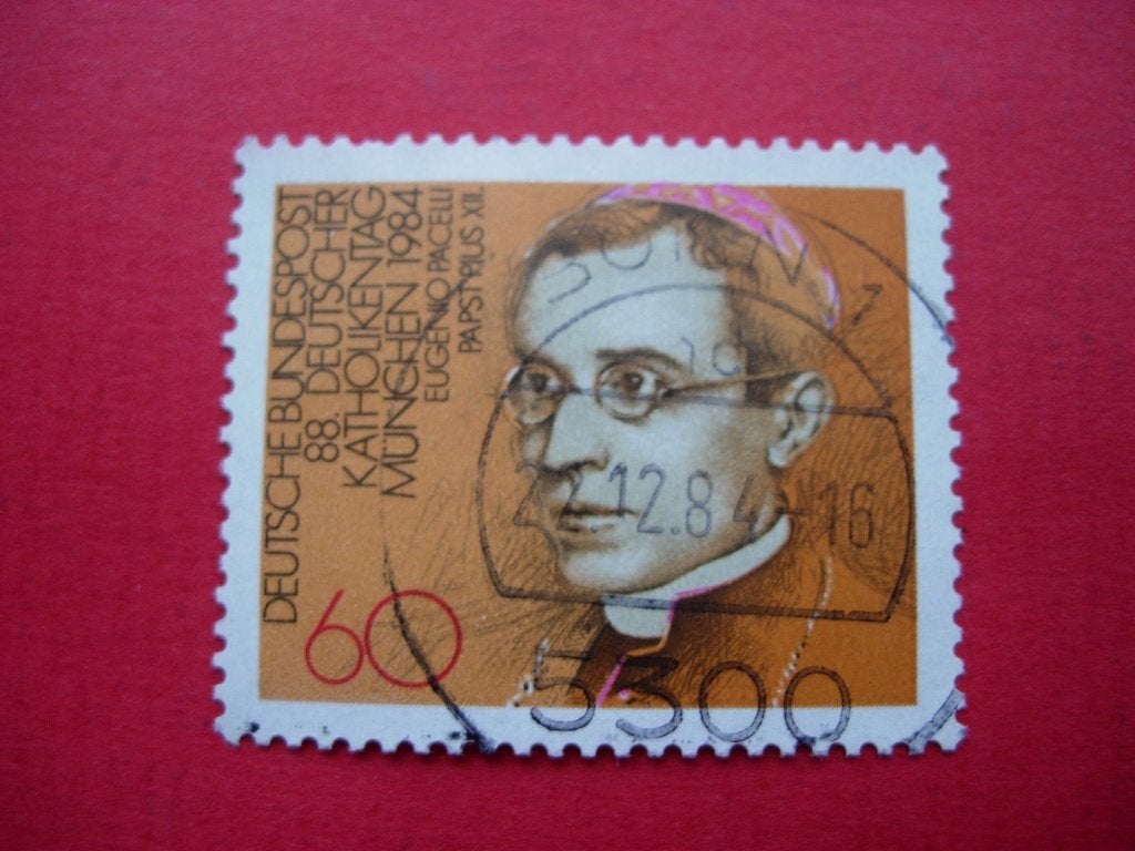 Duitsland, Bondsrepubliek 1984 Katholiekendag München, Verzenden, BRD, Gestempeld