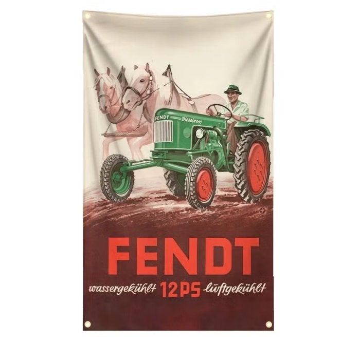 Grote vlaggen Fendt (150x90cm), Diversen, Ophalen of Verzenden, Nieuw