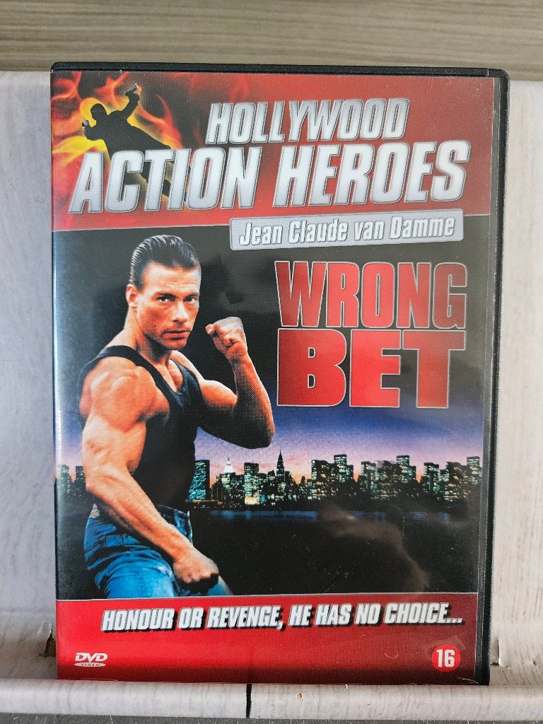 Wrong Bet (1990) Jean Claude Van Damme – Dvd, Engels, Vanaf 16 jaar, Nederlands, Actie