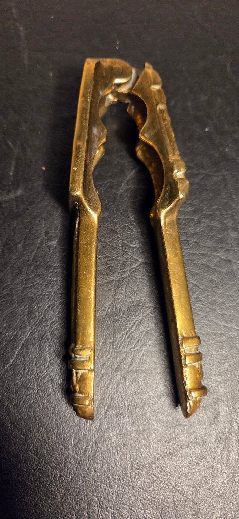 Vintage Messing Notenkraker, Antiek en Kunst, Ophalen of Verzenden