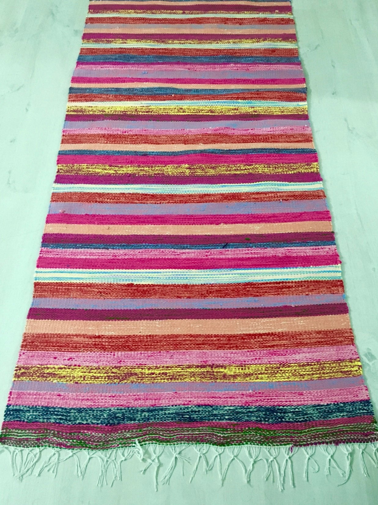 Vloerkleed, Ophalen of Verzenden, Zo goed als nieuw, Rechthoekig, 200 cm of meer