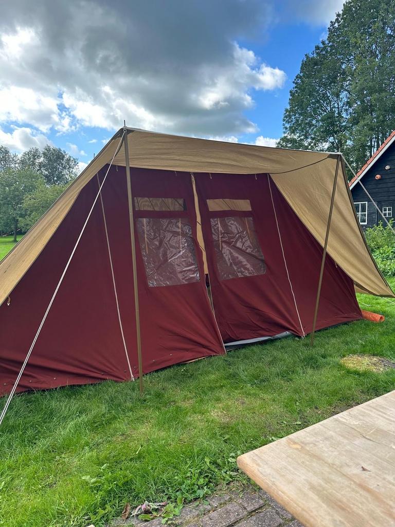 De Waard Albatros - Compacte en Robuuste Tent, Caravans en Kamperen, Tenten, Ophalen, Gebruikt, Tot en met 4