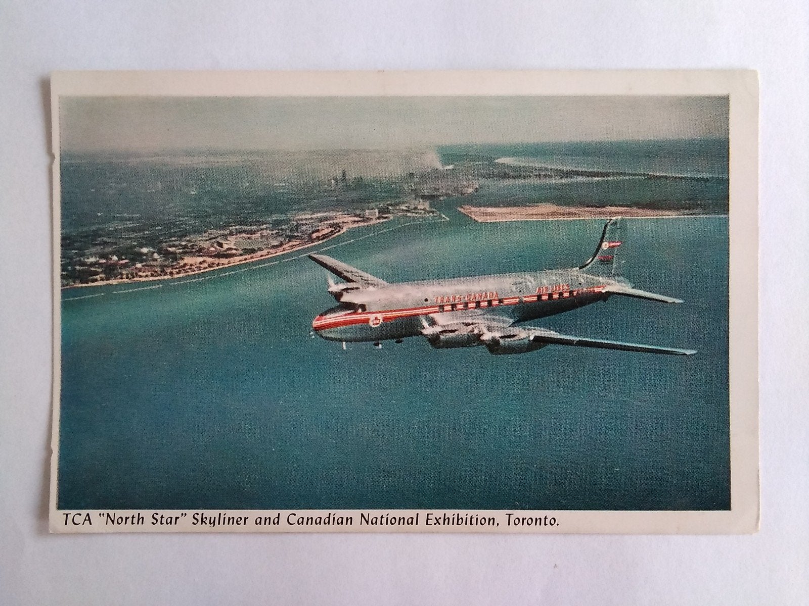Ansichtkaart Trans-Canada Air Lines (TCA), Verzenden, Zo goed als nieuw, Kaart, Foto of Prent