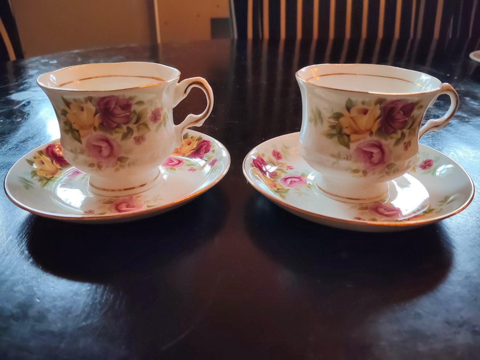 Balmoral Castle Bone China kop en schotel set (2 stuks), Ophalen of Verzenden