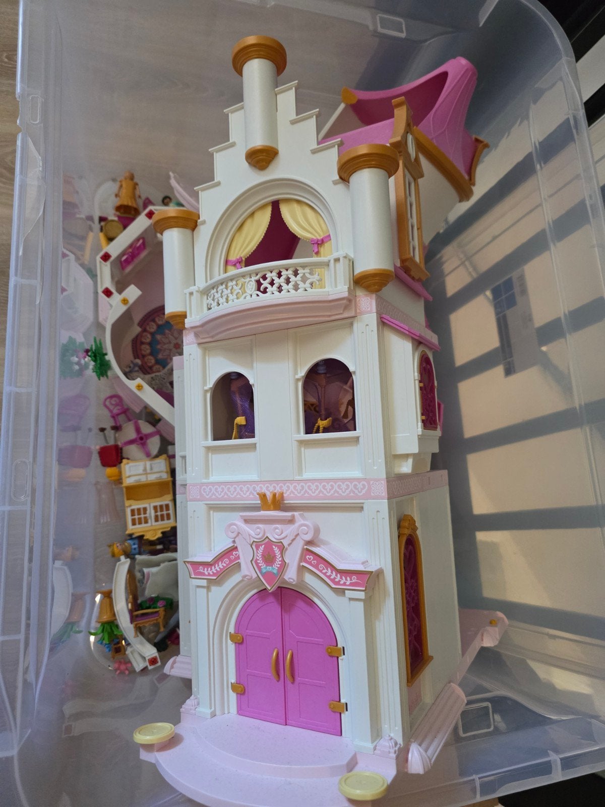 Giga Playmobil Prinsessenpakket - Kasteel & Accessoires, Ophalen of Verzenden, Zo goed als nieuw, Princess, Kasteel/Fort