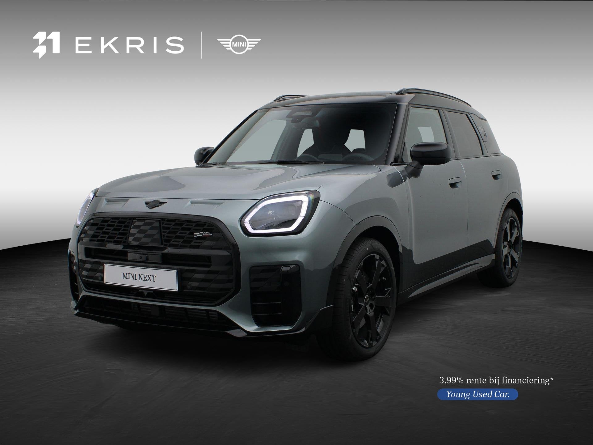 MINI Countryman 2.0 S ALL4 John Cooper Works + XL Pakket + P, Auto's, 1998 cc, 15 km/l, Leder en Stof, Vierwielaandrijving