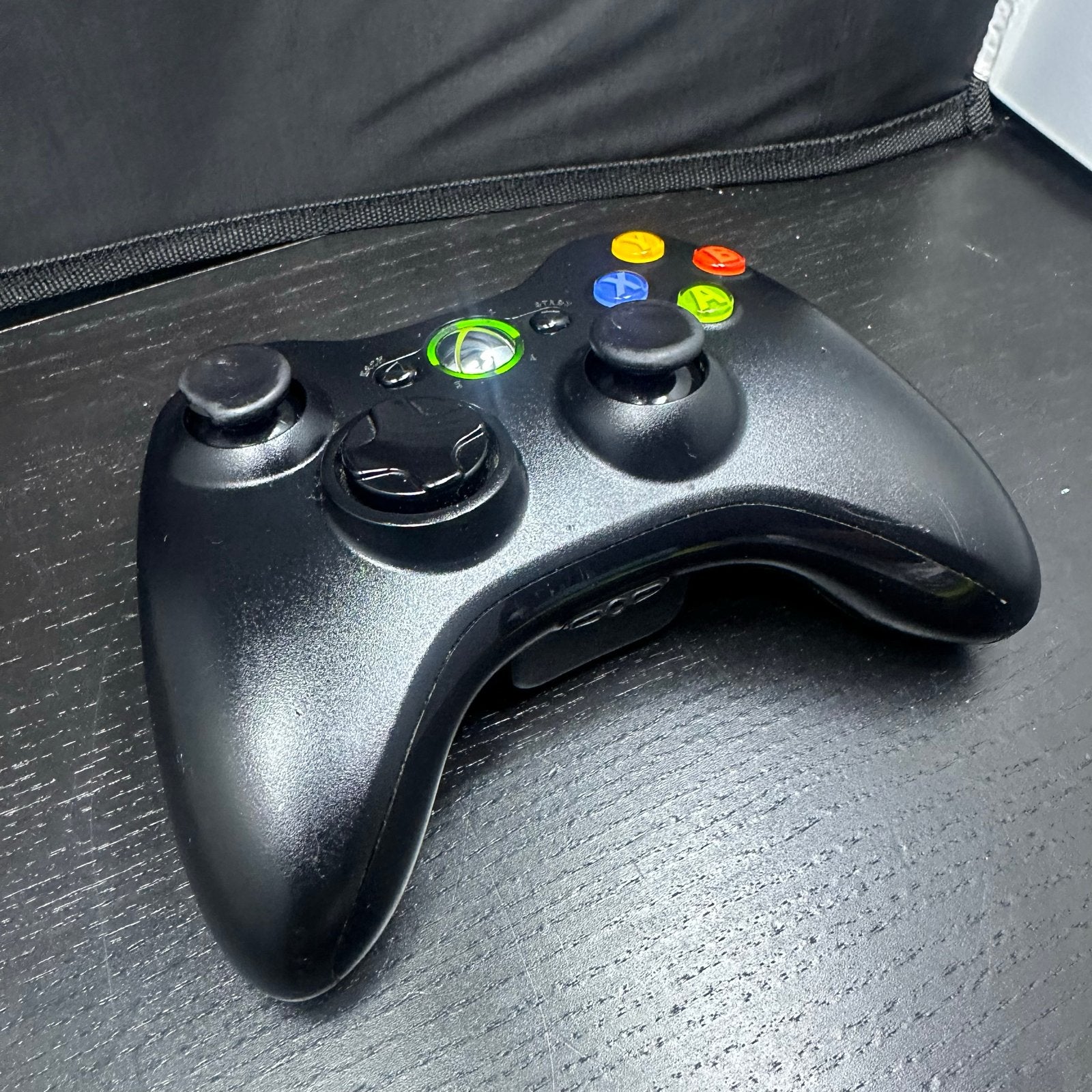 Xbox 360 Draadloze Controller - Zwart, Overige genres, 1 speler, Eén computer, Ophalen of Verzenden