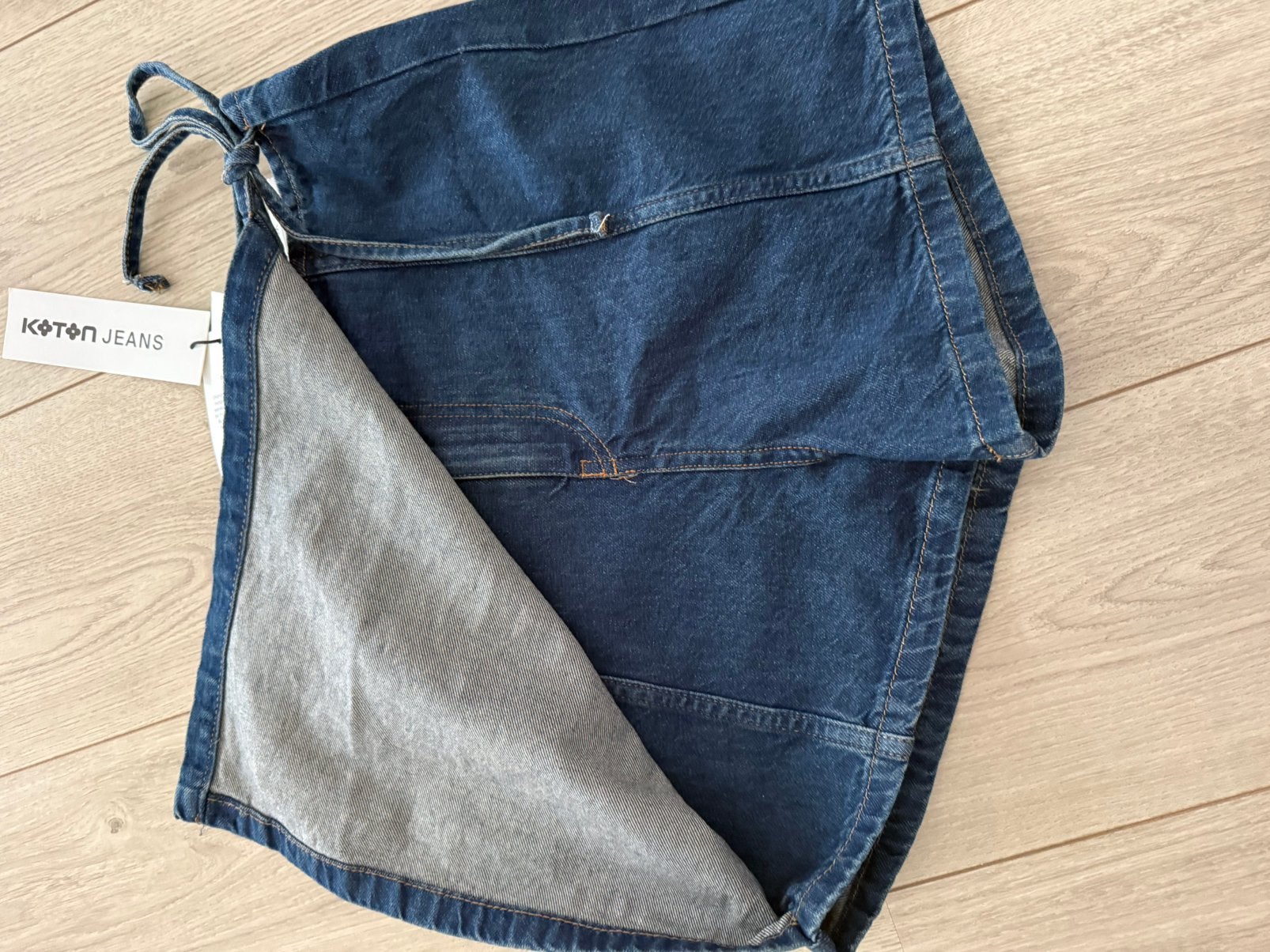 Broek/rok jeans nieuw maat 34, Kleding | Dames, Zo goed als nieuw, Maat 34 (XS) of kleiner, Onder de knie, Verzenden