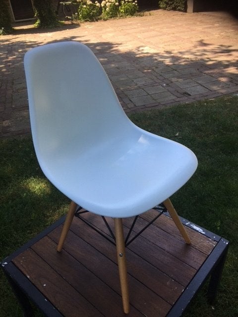 6 kwantum stoeltjes, Huis en Inrichting, Ophalen, Kunststof, Wit, Nieuw