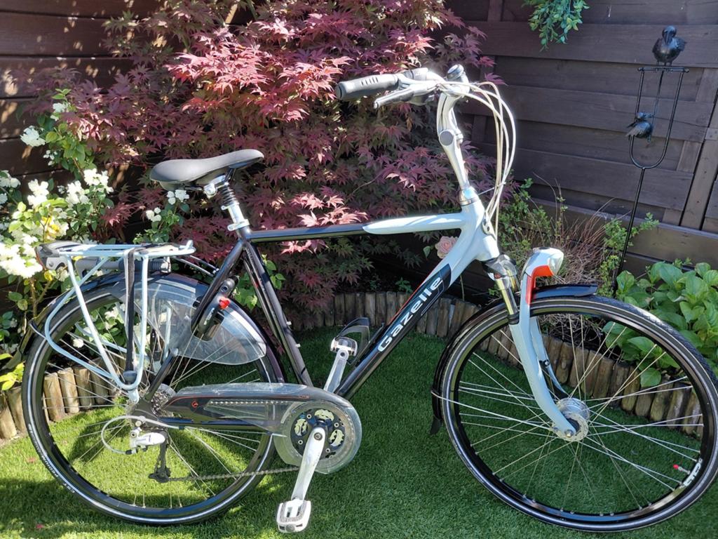 Mooie gazelle allure limited herenfiets, Ophalen, Vering, Zo goed als nieuw, 57 tot 61 cm
