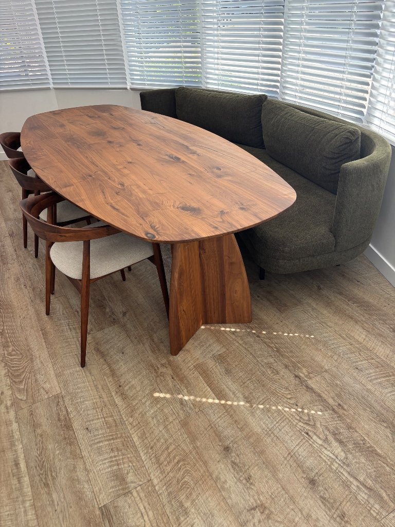 Groene eetkamerbank 250cm Table du Sud, Ophalen, Overige kleuren, Zo goed als nieuw, Eén