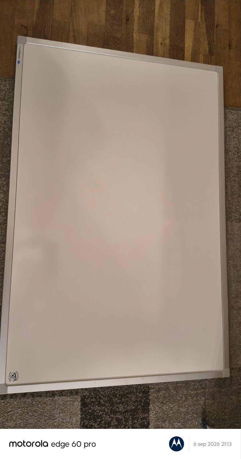 Prachtige stevige magneetbord van Legomaster., Ophalen, Zo goed als nieuw, Krijtbord