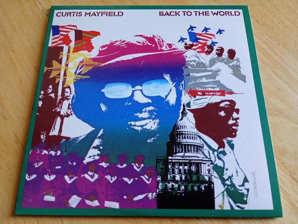 CD Curtis Mayfield - Back To The World, Verzenden
