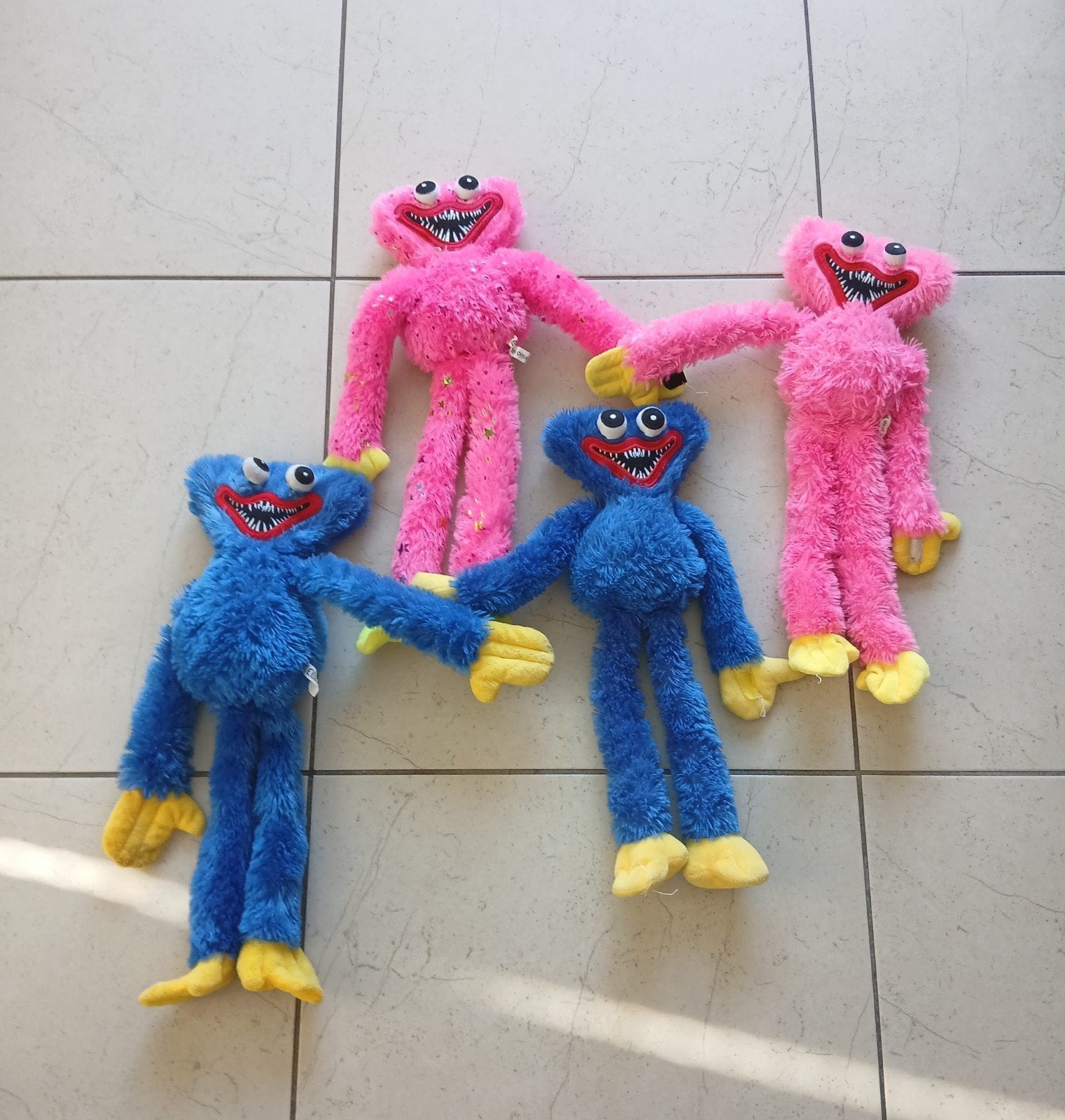 huggy wuggy knuffels 40cm, Ophalen of Verzenden, Zo goed als nieuw