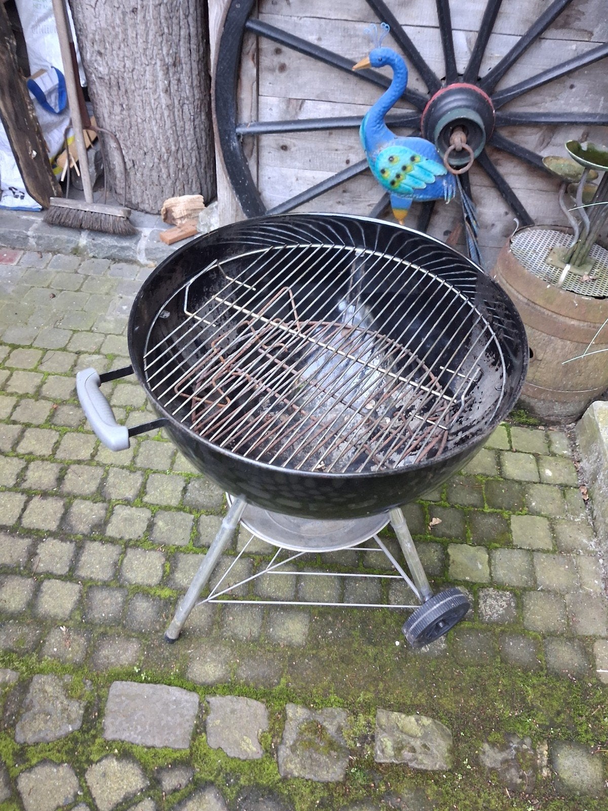 Weber 57 cm, Ophalen, Zo goed als nieuw