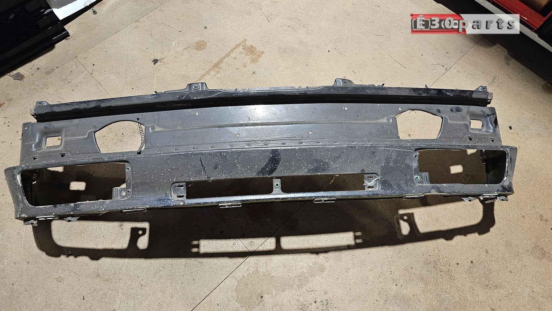 Voorfront front zwart 7.gebruikt BMW E30 Type 2 1987- / cabr, Gebruikt, -, Ophalen of Verzenden, Bumper