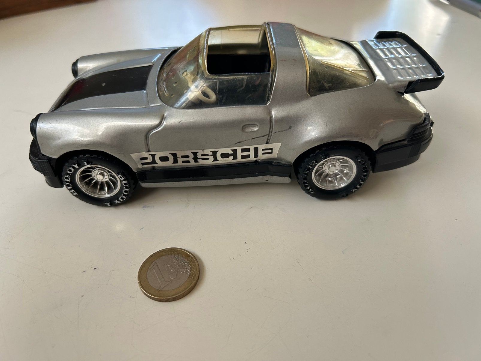 1981 - Porsche 911 van BuddyL / Buddy L Corp Made in Japan, Ophalen of Verzenden, Gebruikt, Auto