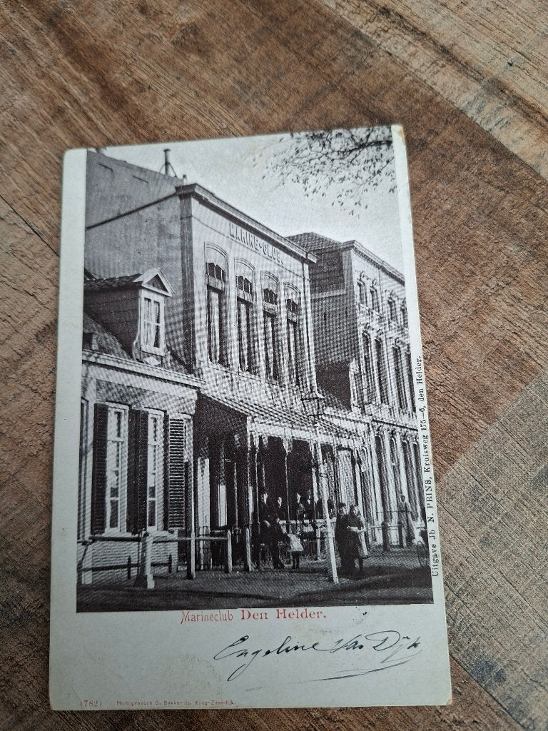 den helder, Ophalen of Verzenden, Voor 1920, Gelopen, Noord-Holland