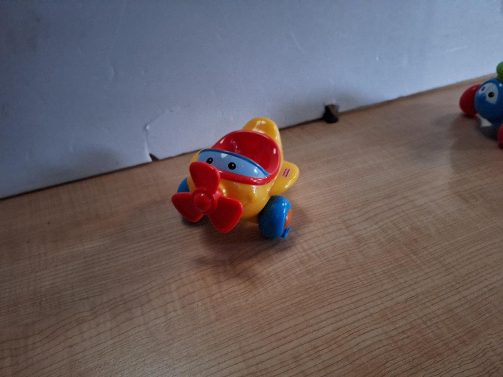vliegtuigje fisher price, Kinderen en Baby's, Speelgoed | Fisher-Price, Ophalen of Verzenden, Zo goed als nieuw, Auto of Voertuig