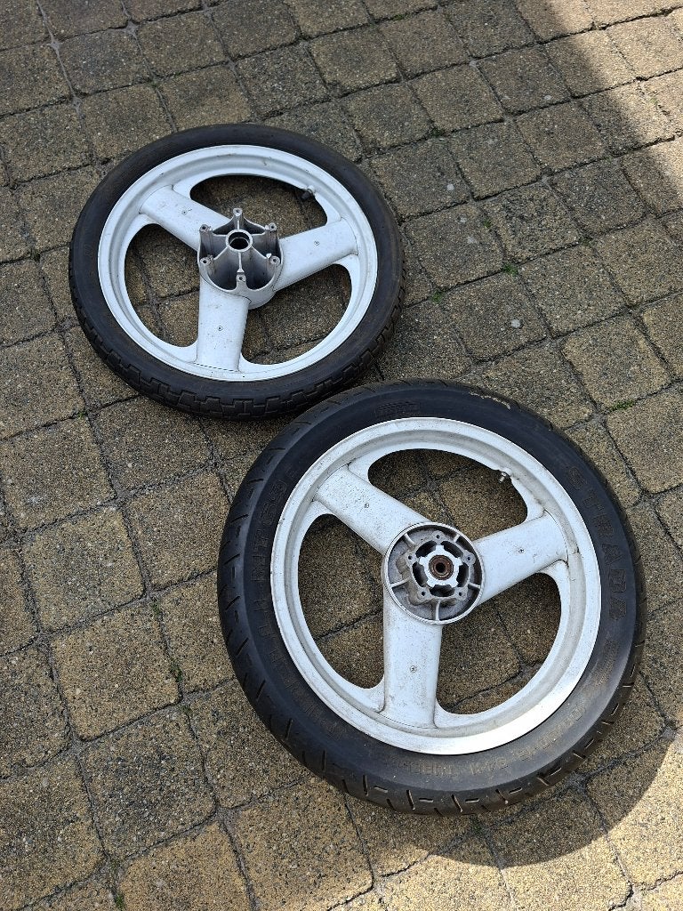 Te koop setje wielen voor Malaguti RST., Ophalen, Gebruikt, Frame, Overige merken