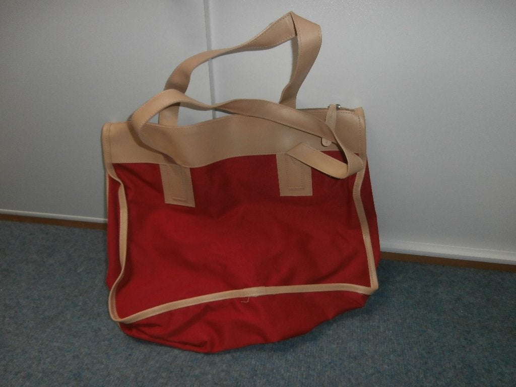 schoudertas boodschappentas rood tas shopper sleutelhanger, Ophalen of Verzenden, Nieuw, Rood
