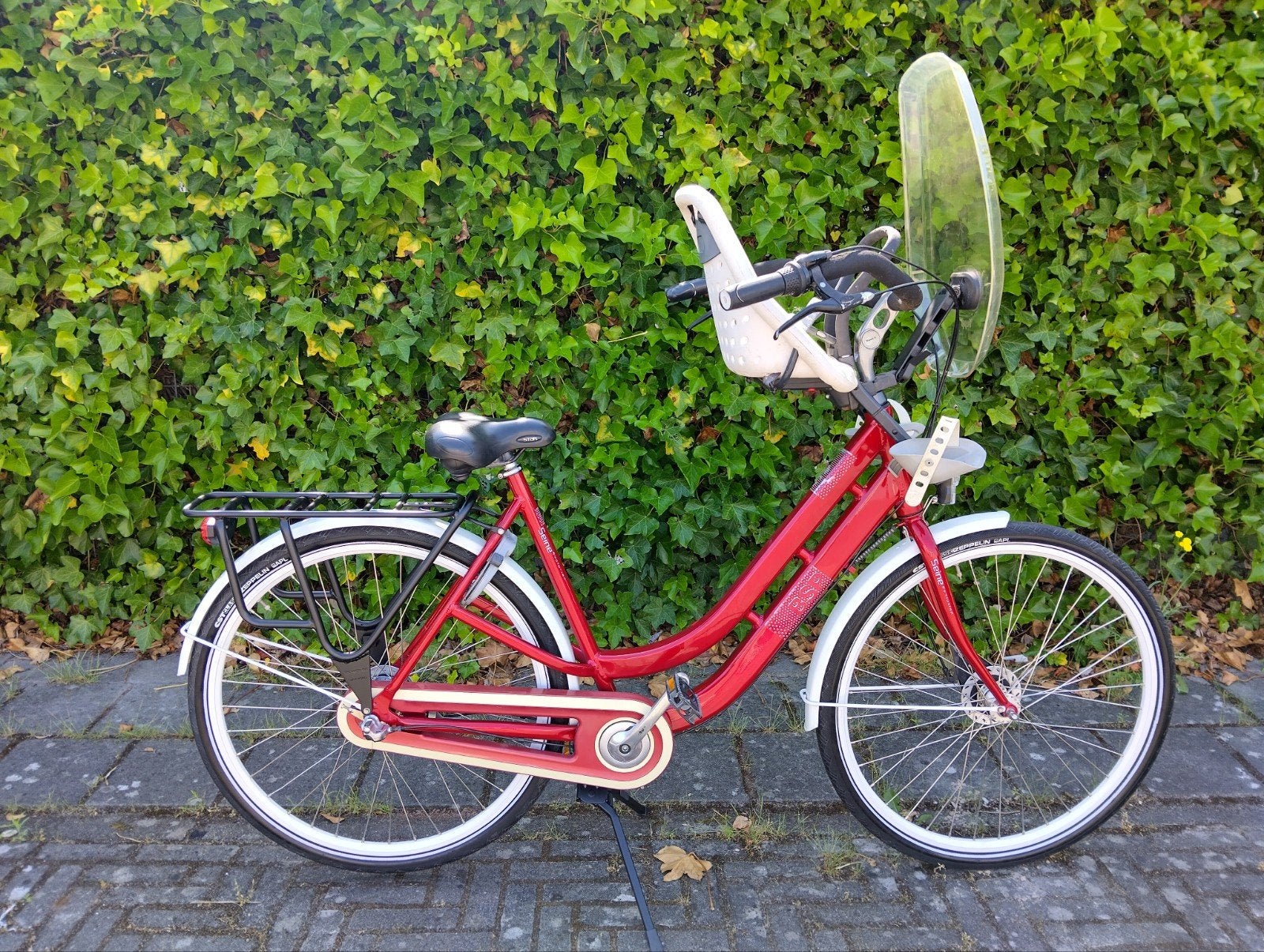 BSP Seine, moederfiets, mamafiets met een yepp zitje, Fietsen en Brommers, Fietsen | Dames | Moederfietsen, Gebruikt, Overige merken
